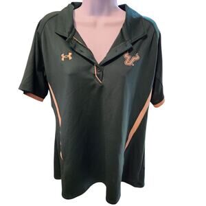USF Bulls Under Armour Heatgear XL Polo Shirt